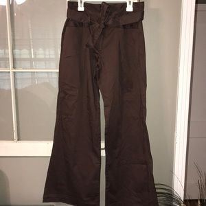BCBG Pleated Wide Leg Pants